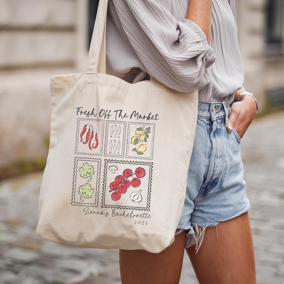 Borsa tote personalizzata per la sposa appena sfornata, borse tote