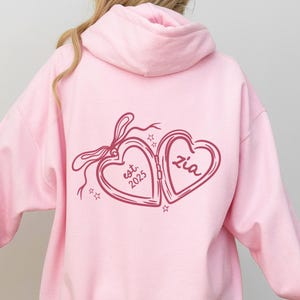 Custom Zia Auntie Hoodie Auntie Gifts from Niece Auntie Sweatshirt Mothers Day Godmother Shirt Coquette Clothing In My Auntie Era Best Aunt