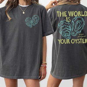 Oyster Shirt Italian Coastal Summer Tee Old Money Aesthetic Fisherman Aesthetic Seafood Festival Tshirt Tomato Girl Summer Gift For Her Pepper