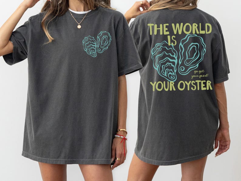 Oyster Shirt Italian Coastal Summer Tee Old Money Aesthetic Fisherman Aesthetic Seafood Festival Tshirt Tomato Girl Summer Gift For Her Pepper