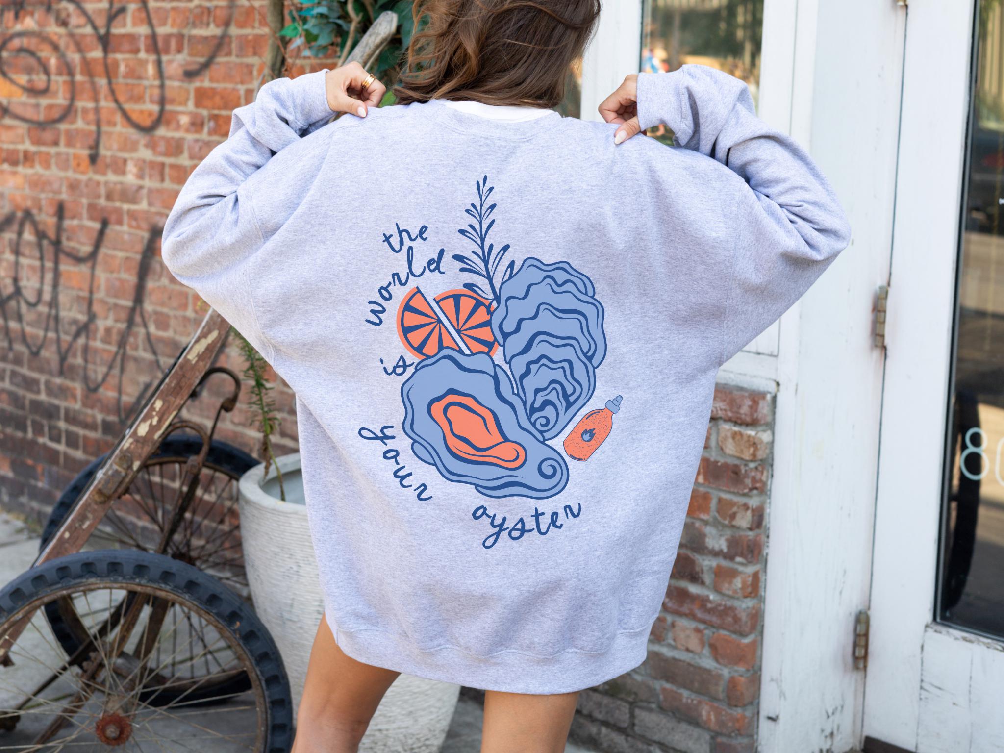 Oyster Sweatshirt - Etsy