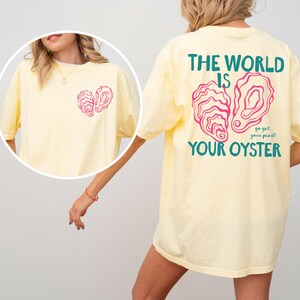 Oyster Shirt Italian Coastal Summer Tee Old Money Aesthetic Fisherman Aesthetic Seafood Festival Tshirt Tomato Girl Summer Gift For Her Banana