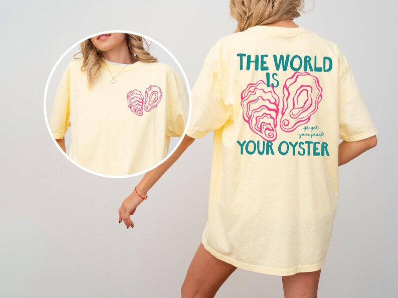 Oyster Shirt Italian Coastal Summer Tee Old Money Aesthetic Fisherman Aesthetic Seafood Festival Tshirt Tomato Girl Summer Gift For Her Banana