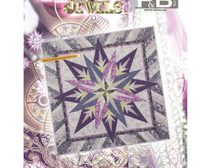 QUILTWORX - TRIFARI JEWELS Pattern by Judy Niemeyer Foundation Paper ...