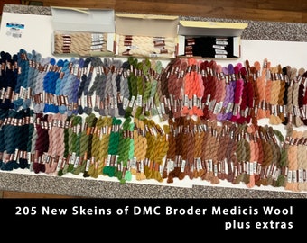 Dmc Medici Wool Color Chart