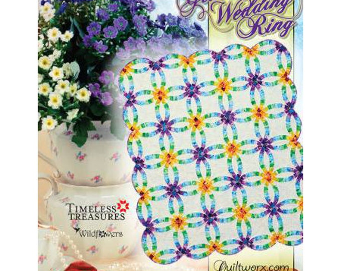 QUILTWORX - GRANDMA'S WEDDING Ring Pattern by Judy Niemeyer Foundation ...
