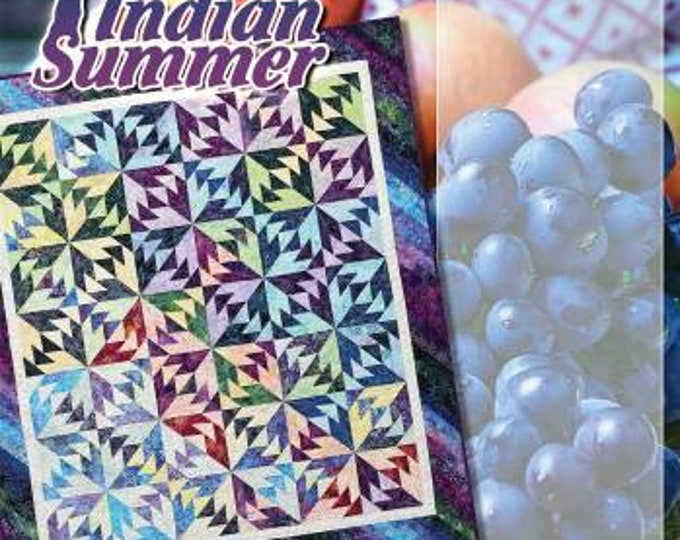 QUILTWORX - INDIAN SUMMER Pattern by Judy Niemeyer Foundation Paper ...