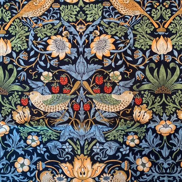 William Morris Fabric by the Yard Etsy