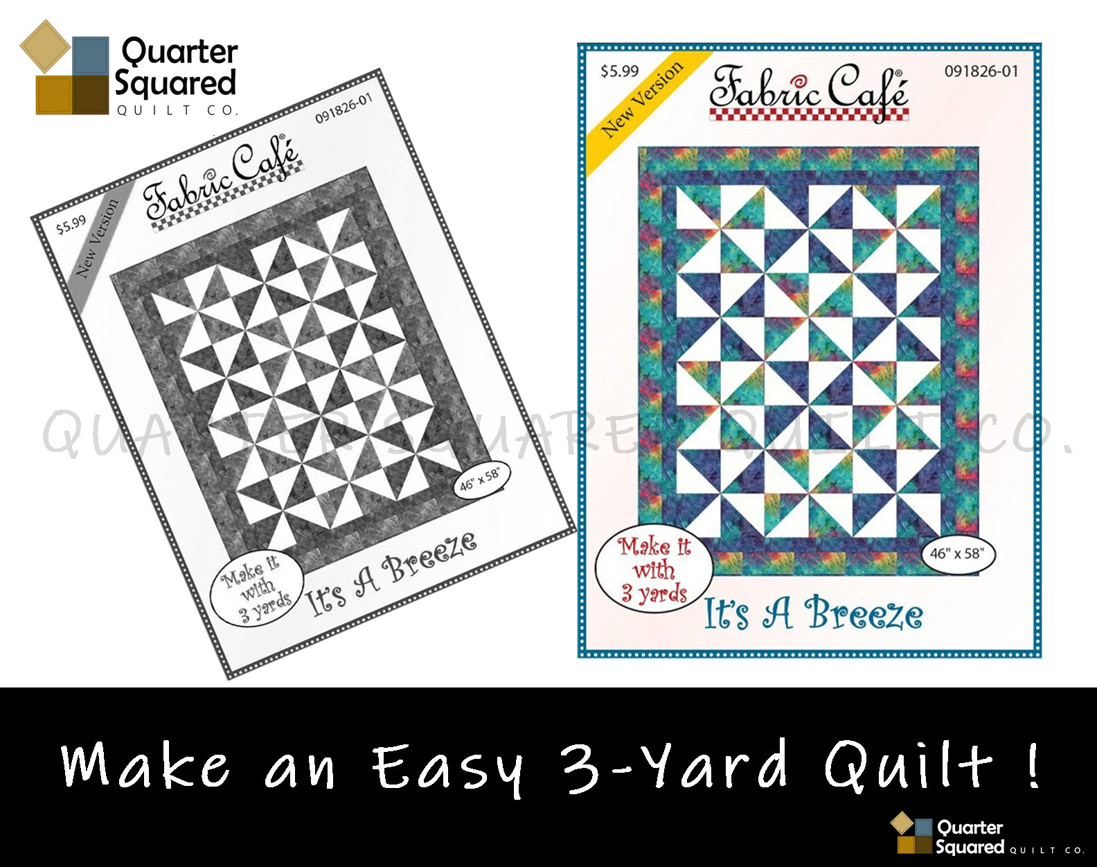 3 Yard Quilt Pattern -  Canada