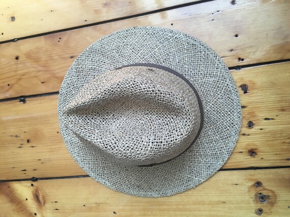 Vintage Kangol Design Waxes Braid Fedora Hat Etsy