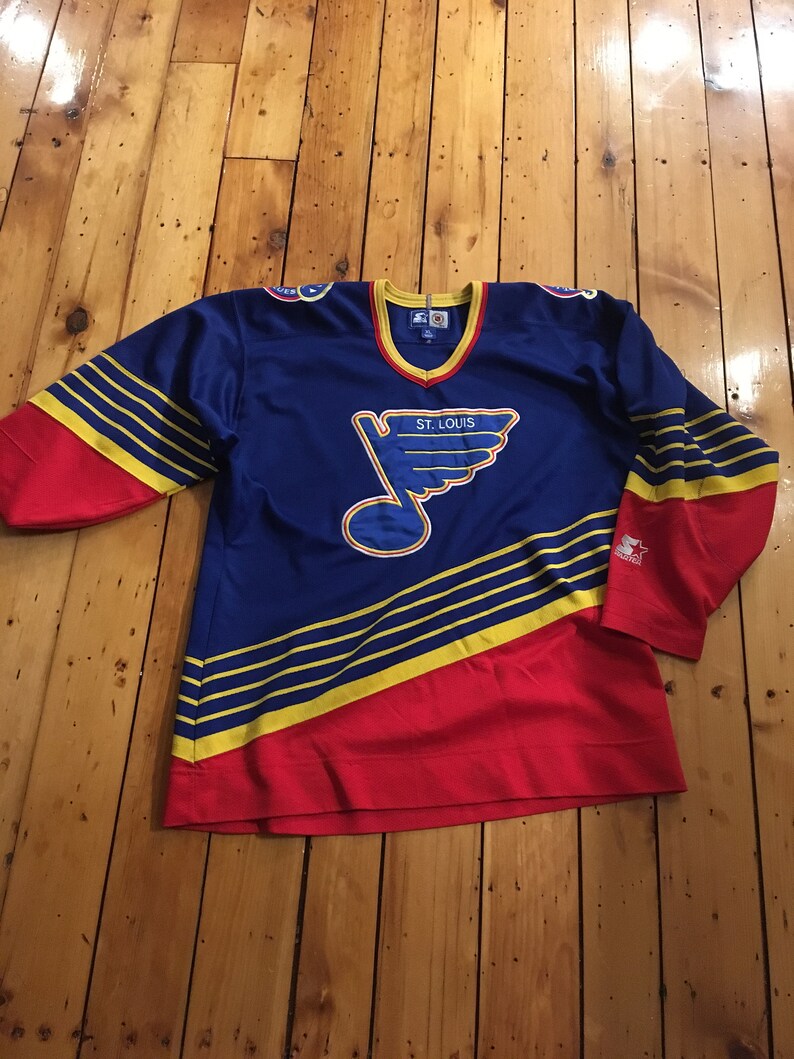 st louis blues red jersey