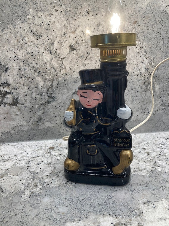 Vintage bar lamp with drunk sales