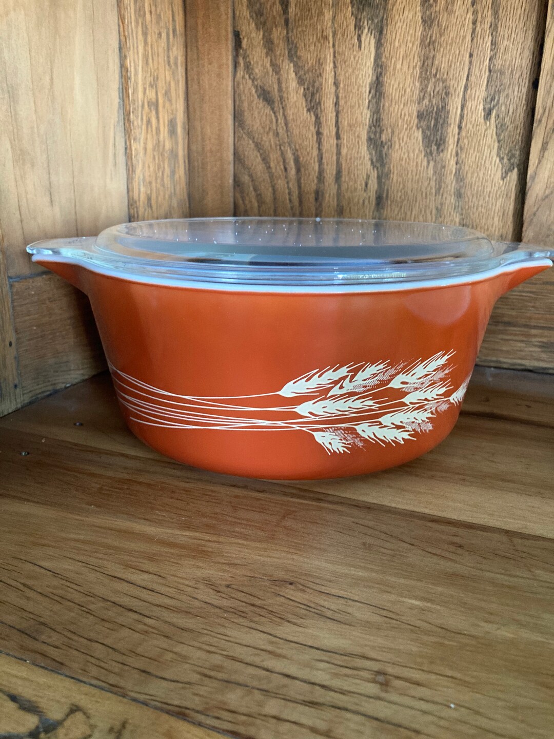 Vintage Pyrex Autumn Harvest Wheat Pattern - Etsy