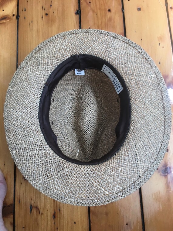 Vintage Kangol Design Waxes Braid Fedora Hat Etsy