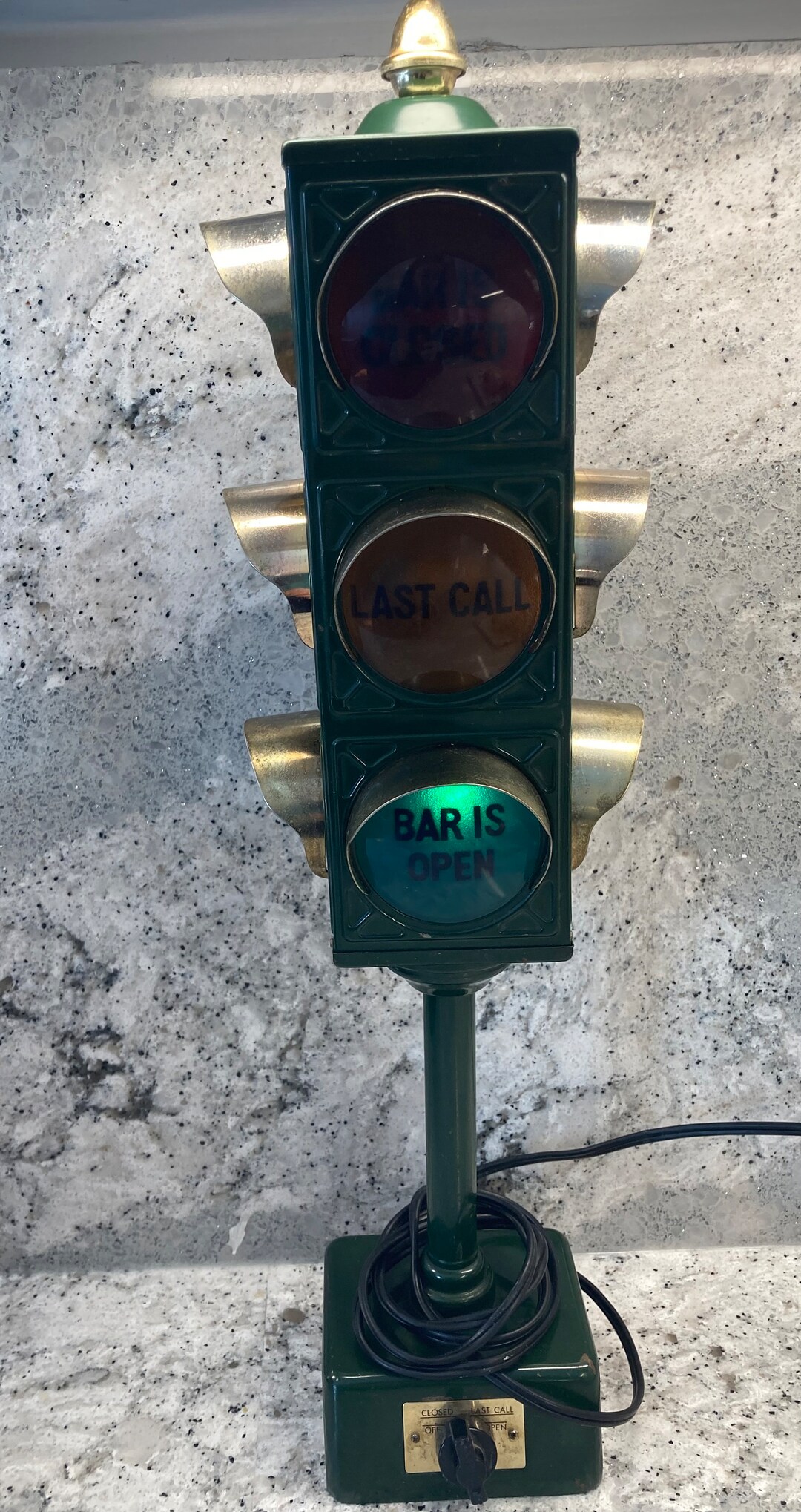 Vintage Traffic Light Bar Light Stoplight Bar Light Bar Etsy