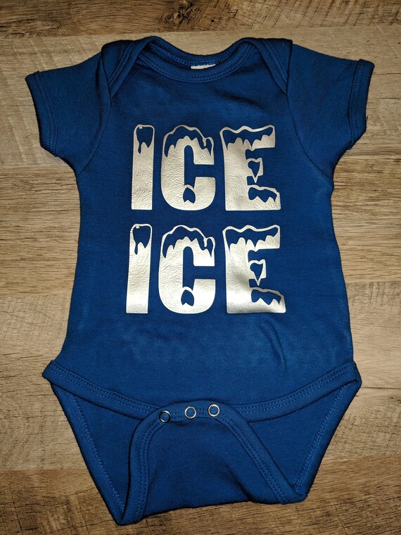 Ice Ice Baby Onesie Vanilla Ice Inspired Onesie Funny Onesie