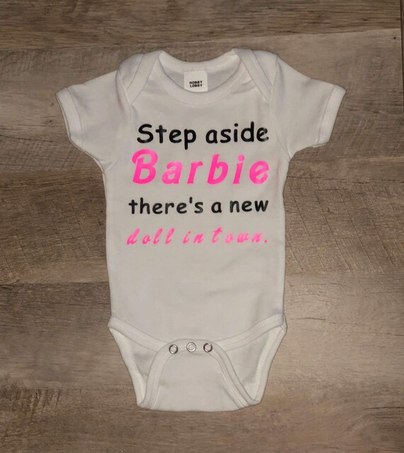 barbie baby onesie