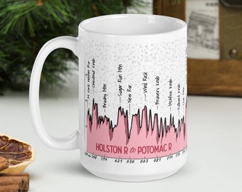 The AT Trail Mug (2 of 5), Ceramic Appalachian Trail Series, Holston River to Potomac River