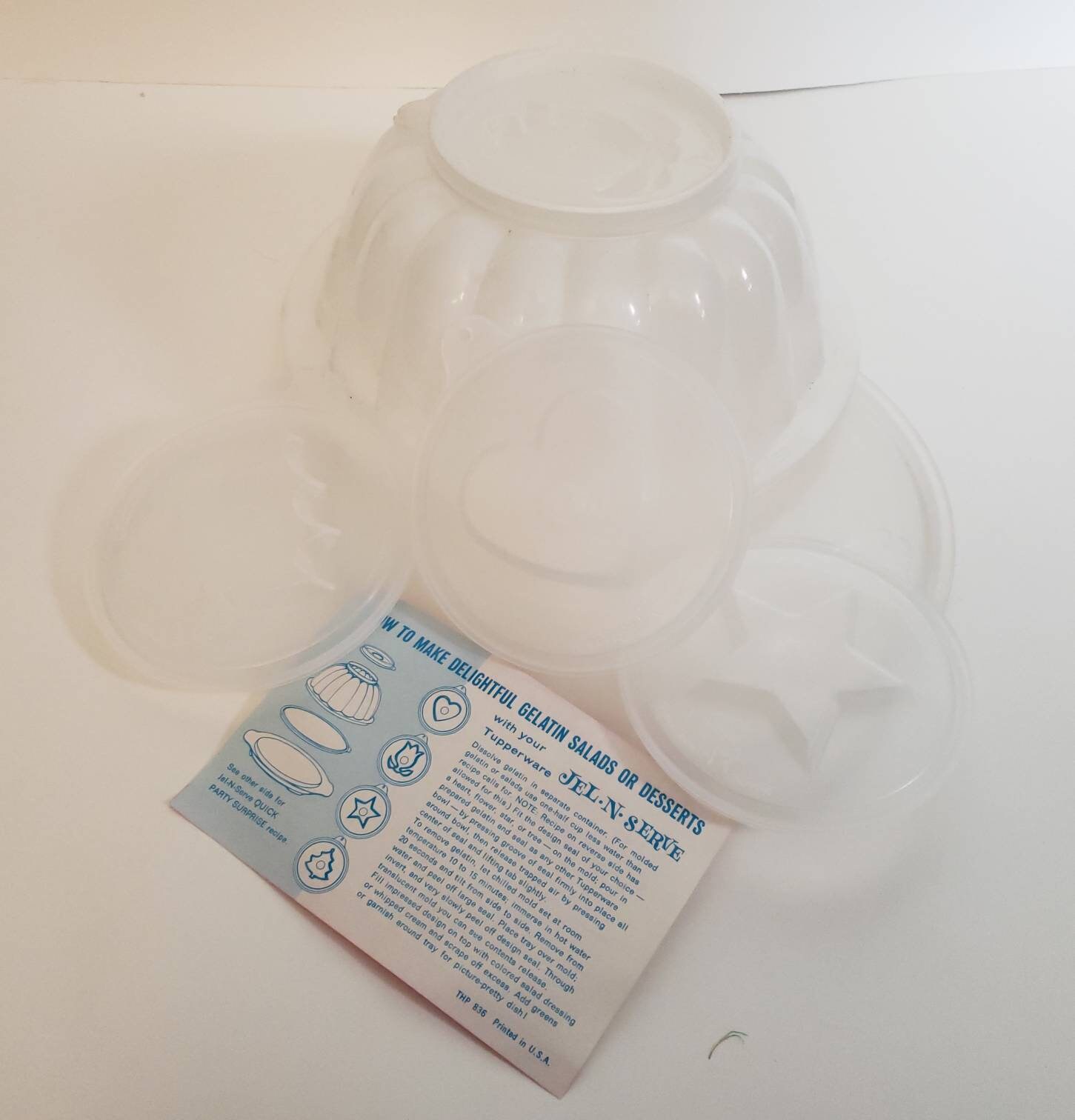 Vintage Tupperware Jel-N-Serve Complete Set Vintage Tupperware Jel-N-Serve Complete Set