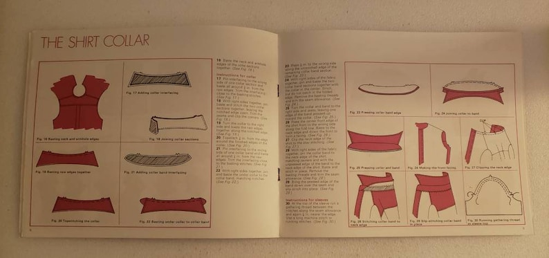 Creative Patterns E3 Tops and Ties for Men patten and instruction booklet from 1975