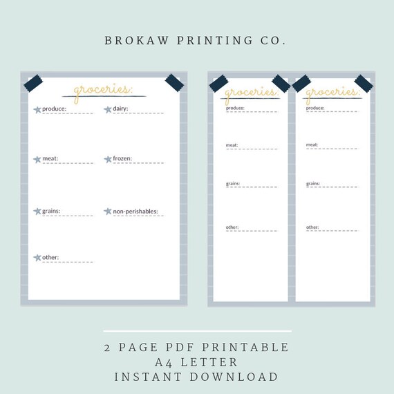 grocery list printable shopping list meal planner market list to buy list meal planning list meal prep meal list