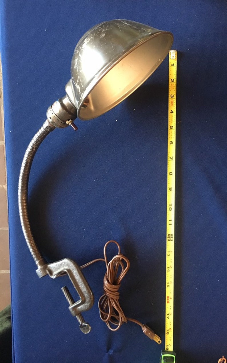 Industrial Lamp with clamp