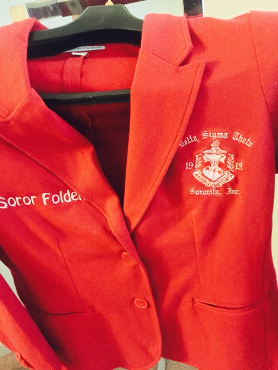 Delta Sigma Theta Fashion Blazer