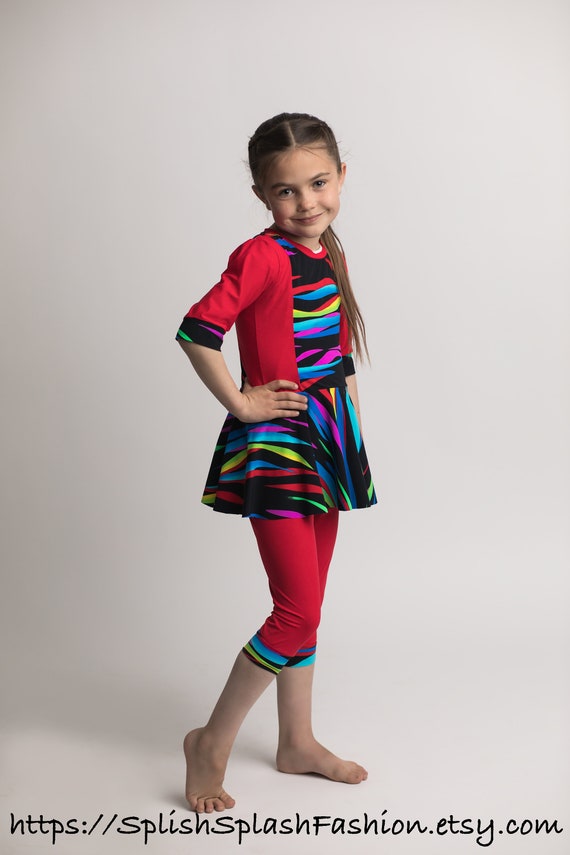 modest bathing suits for girls
