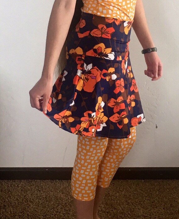 fitted swim skirt