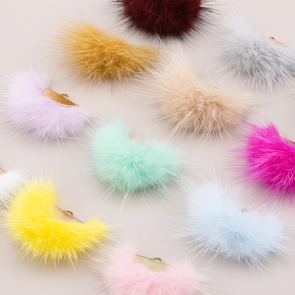 GUFEATHER L199,tassels,fur tassel,jewelry accessories,handmade,charms,earrings accessories,jewelry making,diy earrings,10pcs/lot