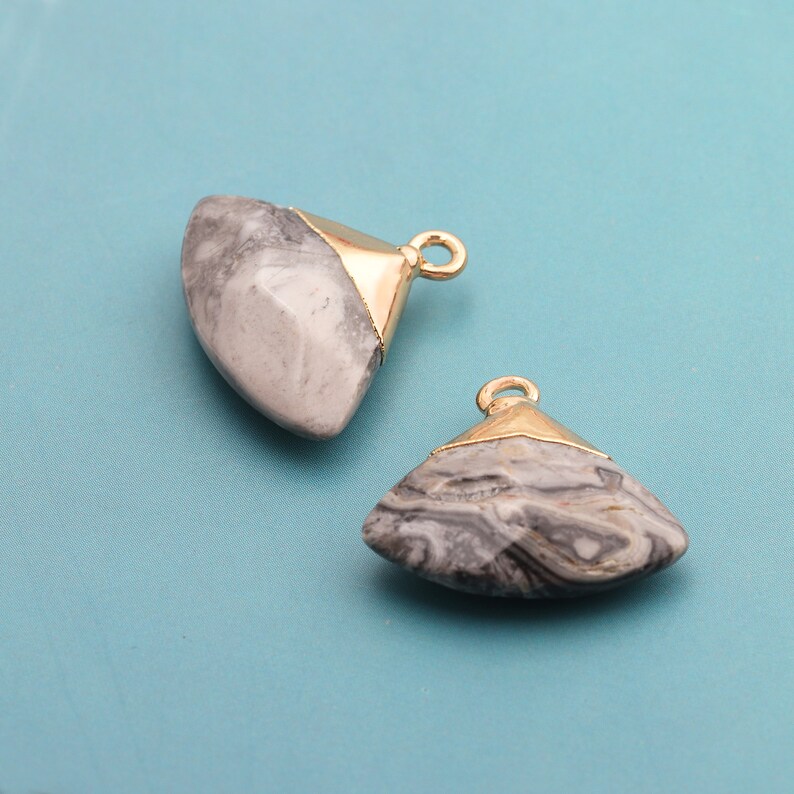 GUFEATHER M397,jewelry accessories,natural stone,diy pendant,jewelry findings,hand made,diy earrings,jewelry making,6pcslot