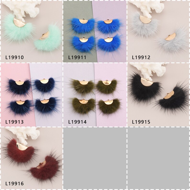 GUFEATHER L199,tassels,fur Tassel,jewelry Accessories,handmade,charms