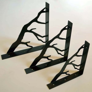 Heavy Duty Metal Shelf Brackets, Fireplace Mantel Bracket, Steel Shelf Bracket, Metal Corbel, Corbels and Brackets, Rustic Modern Shelf