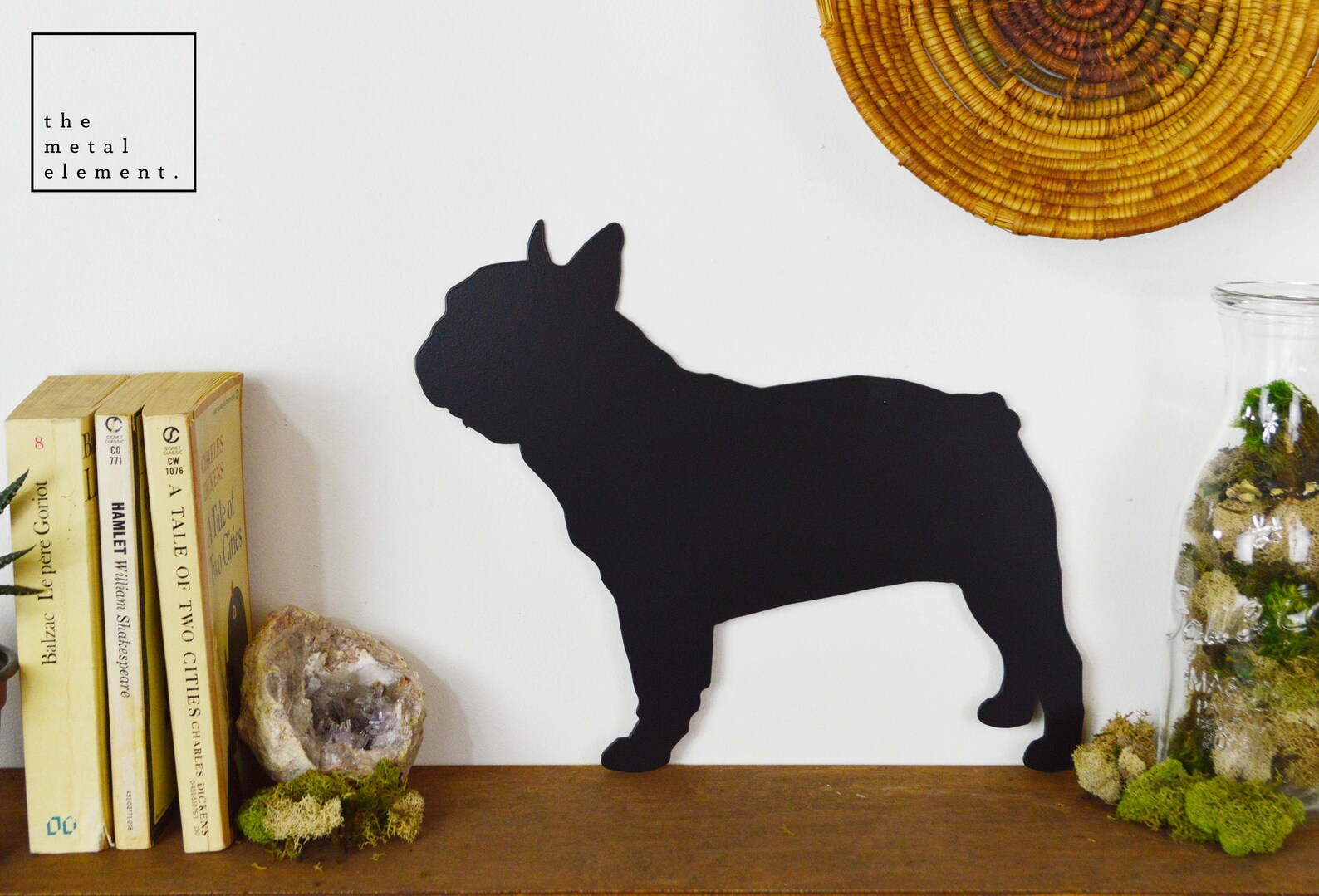 French Bulldog Dog Metal Sign Wall Art Sculpture Decor for Etsy