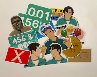 001 and 456 Sticker Pack