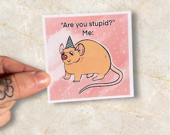 Sticker Rat meme
