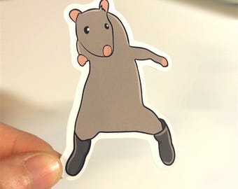 Rat Dance Sticker