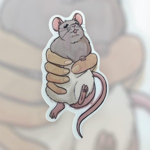 Greif Ratte Vinyl Sticker