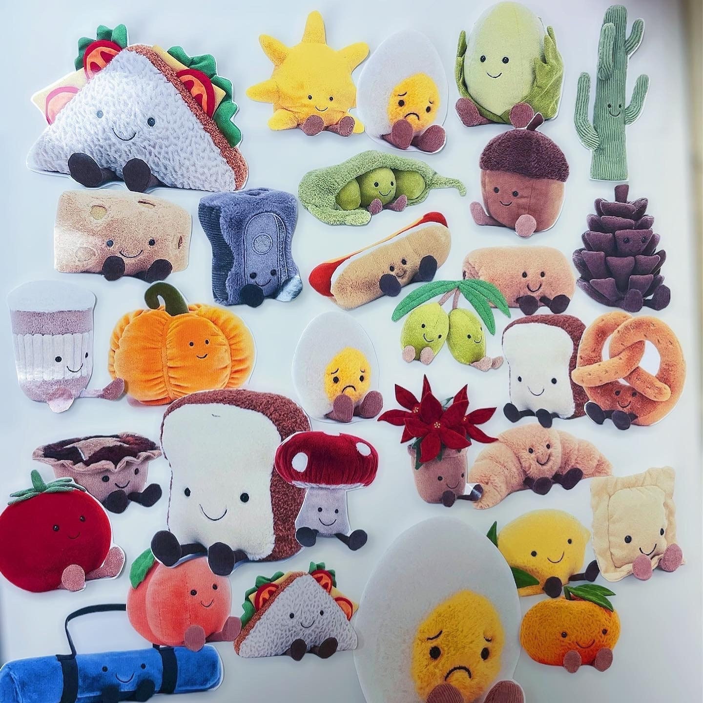 jellycat food teddies