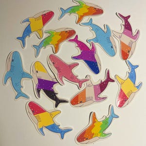 Pride Blahaj Sticker