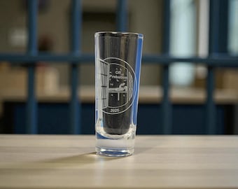 Personalized Jail Shot Glass 2 oz Engraving Gag gift