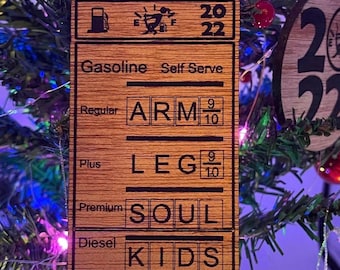 Gas Price  Ornament