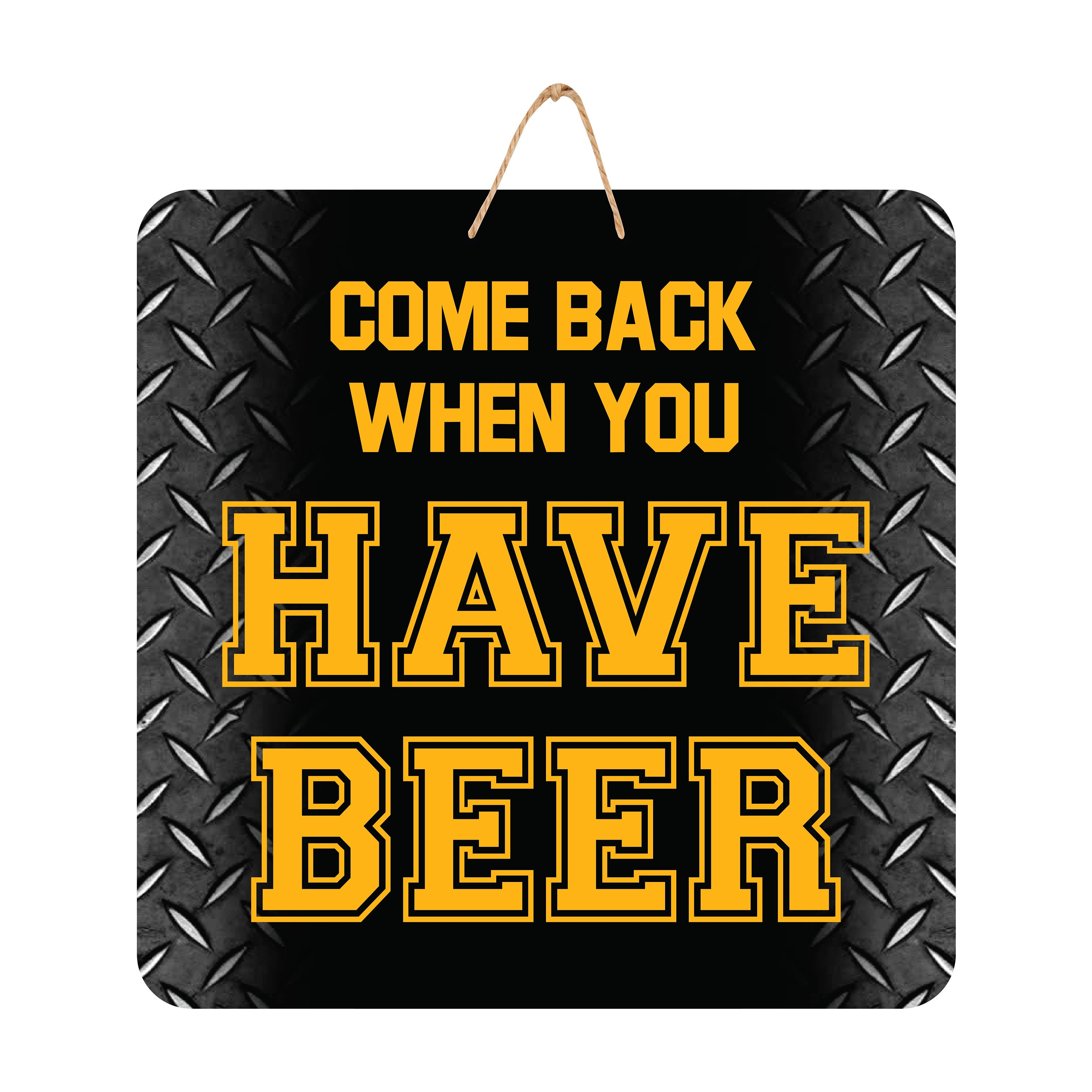 Come Back When You Have Beer Door Hanger | Etsy New Zealand
