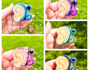 Cochlear Implant Interchangeable Badge Reel