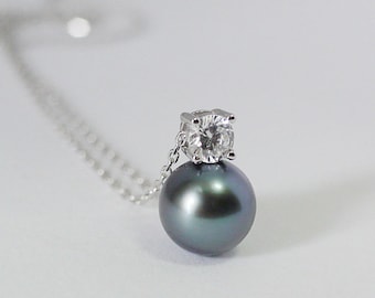 7-8mm 45cm in Tahitian Black Freshwater Pearl Jewellery Pearl