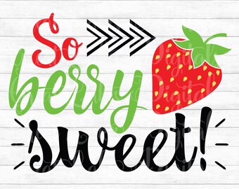 Download Strawberry One Svg Etsy