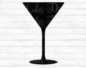 Download Martini Glass Svg Etsy