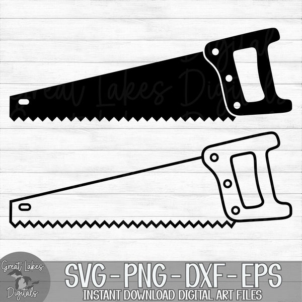 Hand Saws Bundle of 2! - Instant Digital Download - svg, png, dxf, and eps files included!