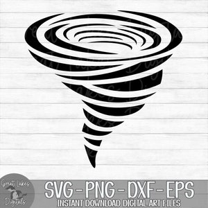 Tornado - Instant Digital Download - svg, png, dxf, and eps files included!