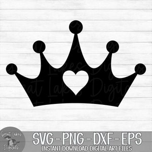 King And Queen Crowns SVG vector for instant download - Svg Ocean — svgocean